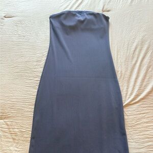 Aerie Strapless Black Dress